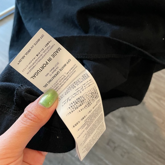 Off White FW 2020 Unfinished T-Shirt (Rare) - Picture 5 of 6